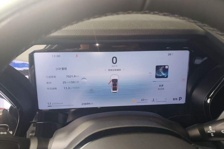 Used Geely Auto Monjaro L 2024 2.0TD High-Power Automatic Two-Wheel Drive Yunqi Version Instrument Cluster