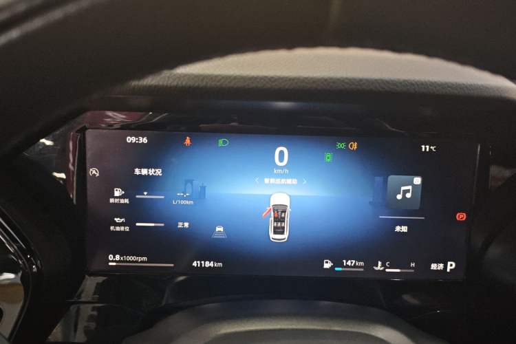Used Geely Auto Monjaro L 2024 2.0TD High-Power Automatic Two-Wheel Drive Skyline Edition Instrument Cluster