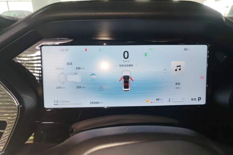Used Geely Auto Monjaro L 2024 2.0TD DCT EVO Two-Wheel Drive Long-Range Version Instrument Cluster