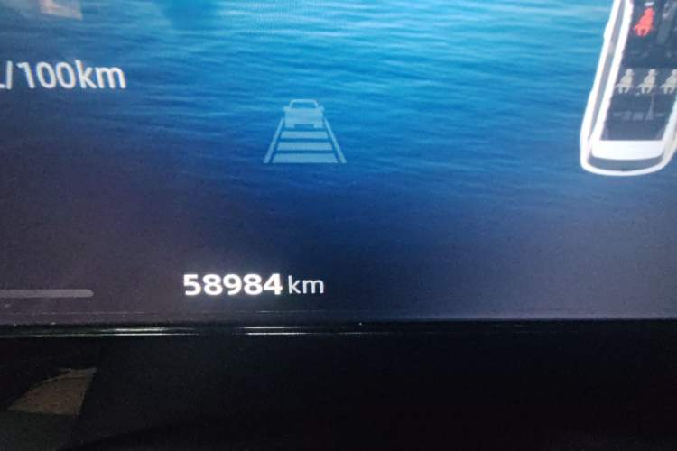 Used Geely Auto Monjaro L 2024 2.0TD DCT EVO Two-Wheel Drive Long-Range Version Odometer Close Up