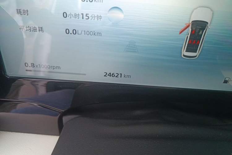 Used Geely Auto Monjaro L 2024 2.0TD High-Power Automatic Two-Wheel Drive Yunqi Version Odometer Close Up