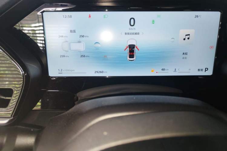 Used Geely Auto Monjaro L 2024 2.0TD DCT EVO Two-Wheel Drive Long-Range Version Odometer Close Up