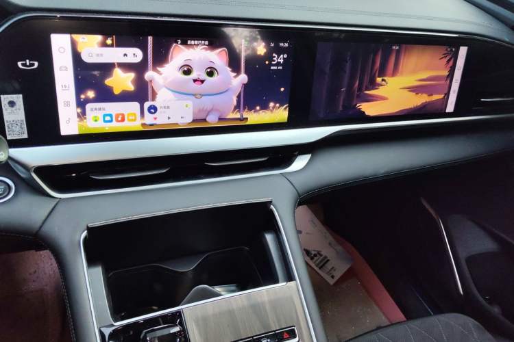 Used Geely Auto Monjaro L 2025 Dongfang Yao 2.0TD Automatic Lanxing Edition Audio And AC Panel