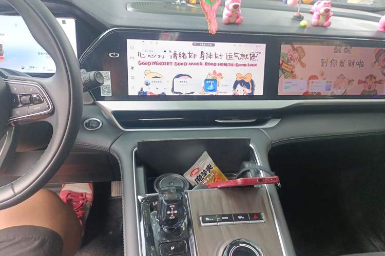 Used Geely Auto Monjaro L 2025 Dongfang Yao 2.0TD Automatic Lanxing Edition Audio And AC Panel