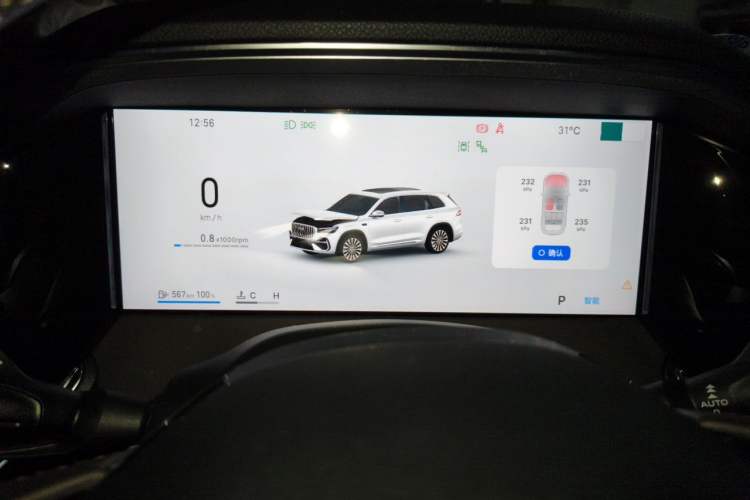 Used Geely Auto Monjaro L 2025 Dongfang Yao 2.0TD Automatic Lanxing Edition Instrument Cluster