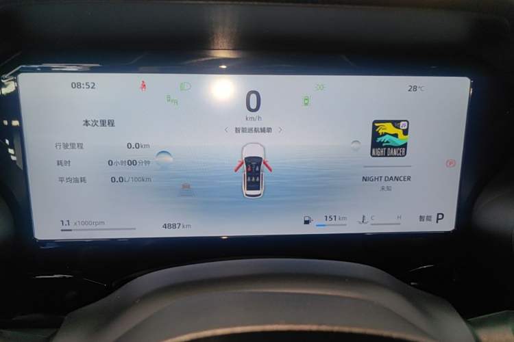 Used Geely Auto Monjaro L 2025 Dongfang Yao 2.0TD Automatic Lanxing Edition Instrument Cluster