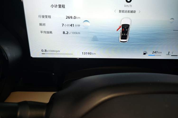 Used Geely Auto Monjaro L 2025 Dongfang Yao 2.0TD Automatic Lanxing Edition Odometer Close Up