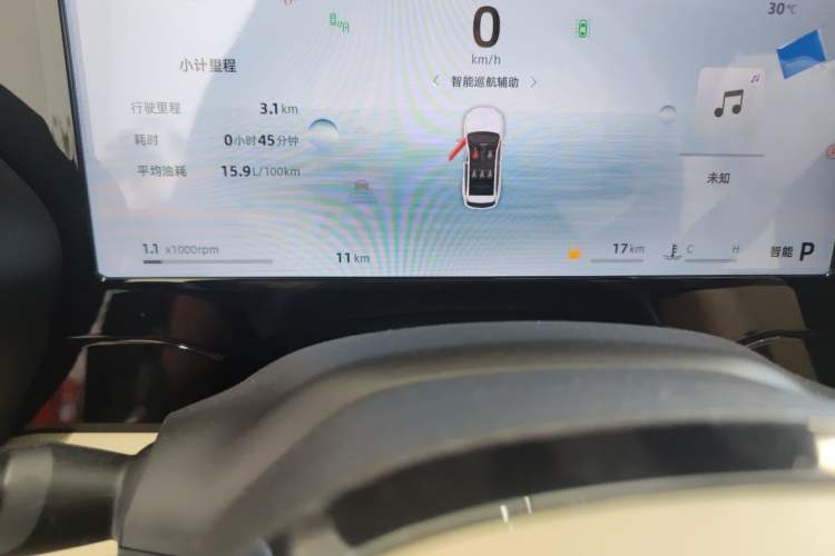 Used Geely Auto Monjaro L 2025 Dongfang Yao 2.0TD Automatic Lanxing Edition Odometer Close Up