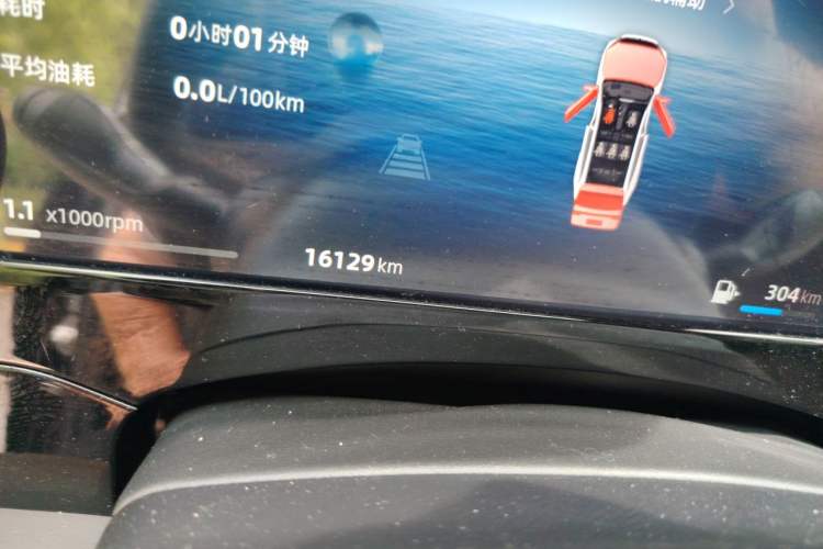 Used Geely Auto Monjaro L 2025 2.0TD Automatic Xingyun Version Odometer Close Up