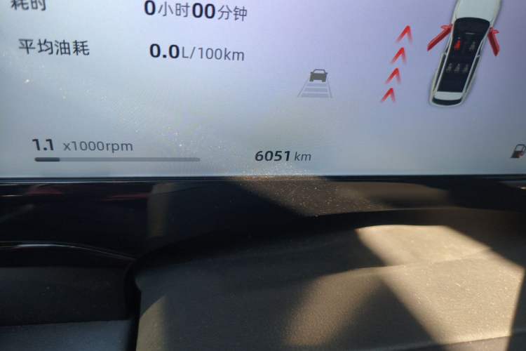 Used Geely Auto Monjaro L 2025 Dongfang Yao 2.0TD Automatic All-Wheel-Drive Wangyue Edition Odometer Close Up