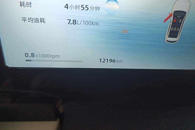 Used Geely Auto Monjaro L 2025 Dongfang Yao 2.0TD Automatic Lanxing Edition Odometer Close Up