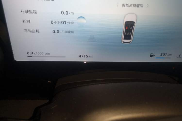 Used Geely Auto Monjaro L 2025 Dongfang Yao 2.0TD Automatic Lanxing Edition Odometer Close Up