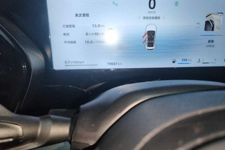 Used Geely Auto Monjaro L 2025 Dongfang Yao 2.0TD Automatic Lanxing Edition Odometer Close Up