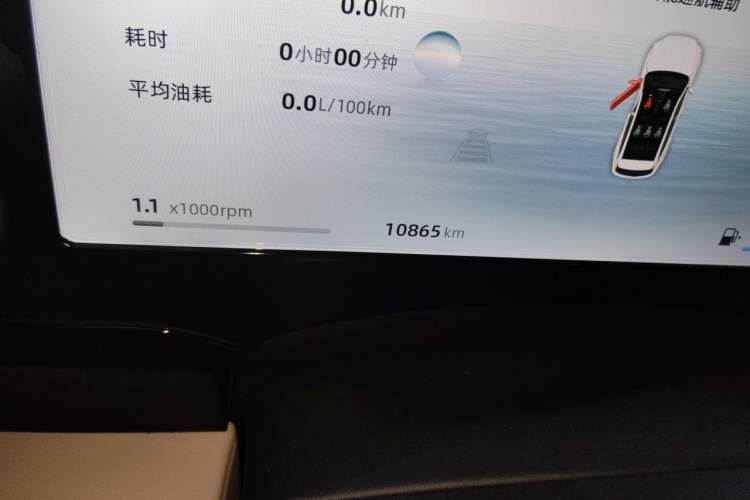 Used Geely Auto Monjaro L 2025 Dongfang Yao 2.0TD Automatic Lanxing Edition Odometer Close Up