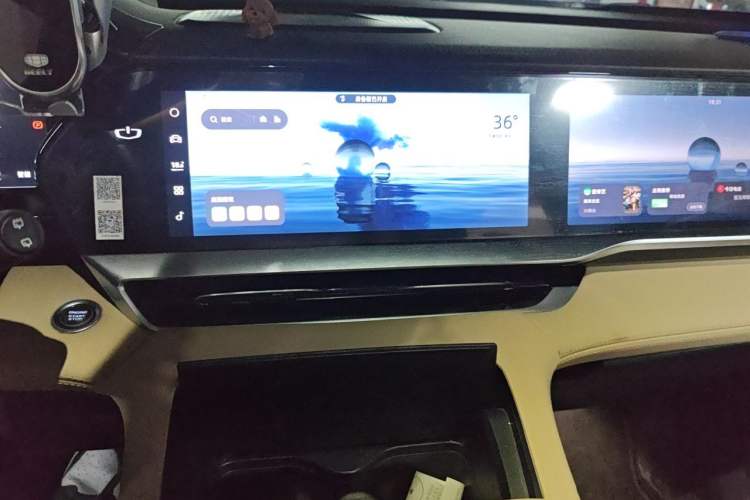 Used Geely Auto Monjaro L 2025 Dongfang Yao 2.0TD Automatic Lanxing Edition Audio And AC Panel