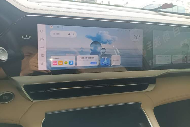 Used Geely Auto Monjaro L 2025 Dongfang Yao 2.0TD Automatic Lanxing Edition Audio And AC Panel