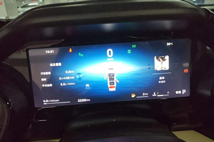 Used Geely Auto Monjaro L 2025 Dongfang Yao 2.0TD Automatic Lanxing Edition Instrument Cluster
