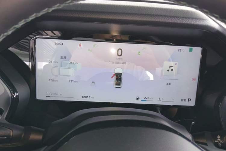 Used Geely Auto Monjaro L 2025 Dongfang Yao 2.0TD Automatic Lanxing Edition Instrument Cluster