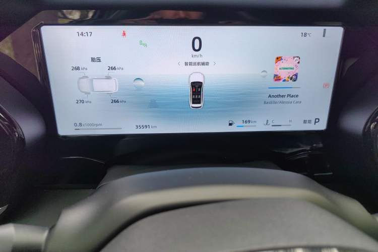 Used Geely Auto Monjaro L 2025 Dongfang Yao 2.0TD Automatic All-Wheel-Drive Wangyue Edition Odometer Close Up