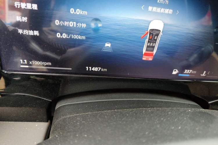 Used Geely Auto Monjaro L 2025 2.0TD Automatic Xingyun Version Odometer Close Up
