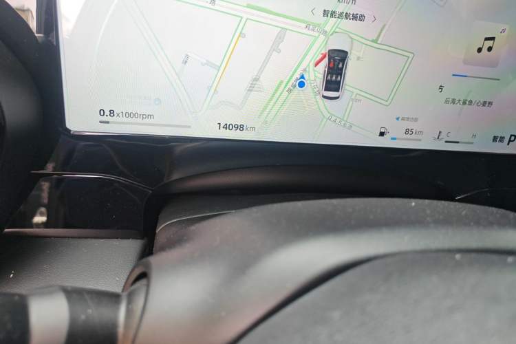 Used Geely Auto Monjaro L 2025 Dongfang Yao 2.0TD Automatic Lanxing Edition Odometer Close Up