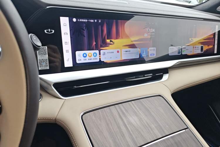 Used Geely Auto Monjaro L 2025 Dongfang Yao 2.0TD Automatic All-Wheel-Drive Wangyue Edition Audio And AC Panel
