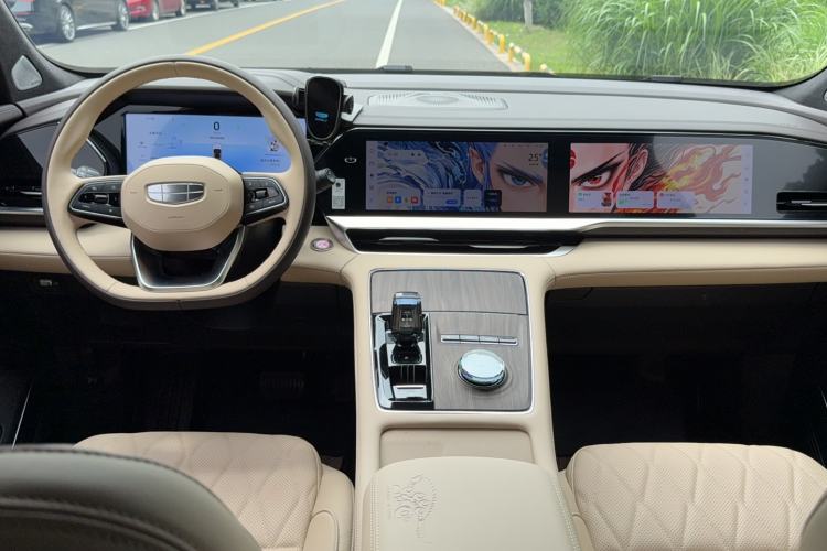 Used Geely Auto Monjaro L 2025 Dongfang Yao 2.0TD Automatic Lanxing Edition Audio And AC Panel