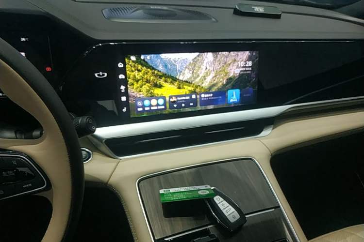 Used Geely Auto Monjaro L 2025 Dongfang Yao 2.0TD Automatic Lanxing Edition Audio And AC Panel