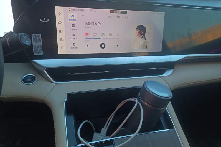 Used Geely Auto Monjaro L 2025 Dongfang Yao 2.0TD Automatic Lanxing Edition Audio And AC Panel