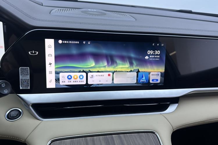 Used Geely Auto Monjaro L 2025 Dongfang Yao 2.0TD Automatic All-Wheel-Drive Wangyue Edition Audio And AC Panel