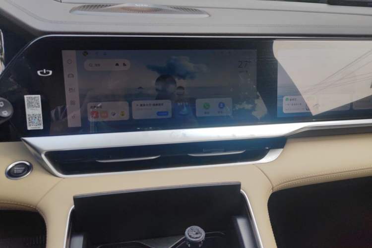 Used Geely Auto Monjaro L 2025 Dongfang Yao 2.0TD Automatic Lanxing Edition Audio And AC Panel