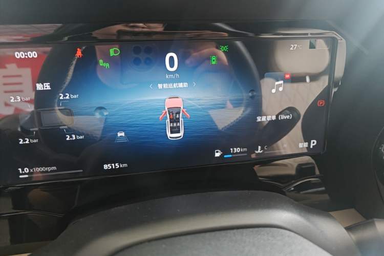 Used Geely Auto Monjaro L 2025 Dongfang Yao 2.0TD Automatic All-Wheel-Drive Wangyue Edition Instrument Cluster