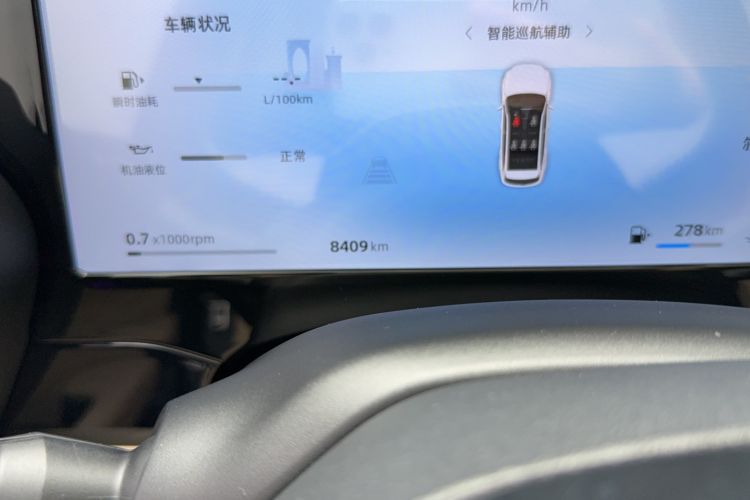 Used Geely Auto Monjaro L 2025 Dongfang Yao 2.0TD Automatic Lanxing Edition Odometer Close Up