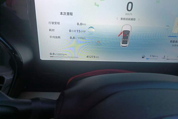 Used Geely Auto Monjaro L 2025 Dongfang Yao 2.0TD Automatic Lanxing Edition Odometer Close Up