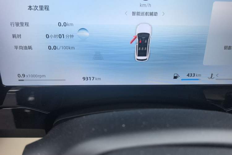 Used Geely Auto Monjaro L 2025 Dongfang Yao 2.0TD Automatic Lanxing Edition Odometer Close Up