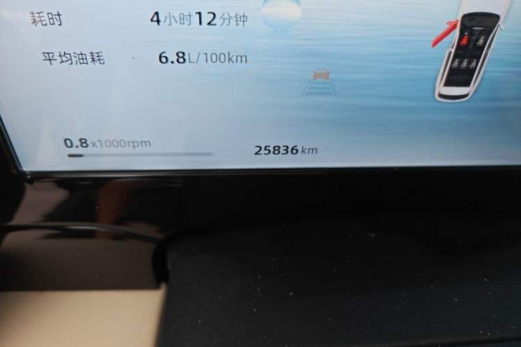 Used Geely Auto Monjaro L 2025 Dongfang Yao 2.0TD Automatic Lanxing Edition Odometer Close Up
