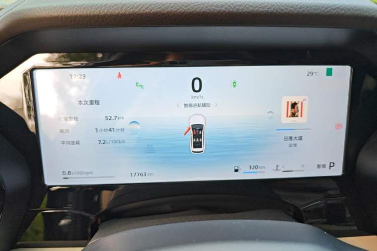Used Geely Auto Monjaro L 2025 Dongfang Yao 2.0TD Automatic Lanxing Edition Instrument Cluster