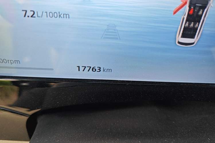 Used Geely Auto Monjaro L 2025 Dongfang Yao 2.0TD Automatic Lanxing Edition Odometer Close Up