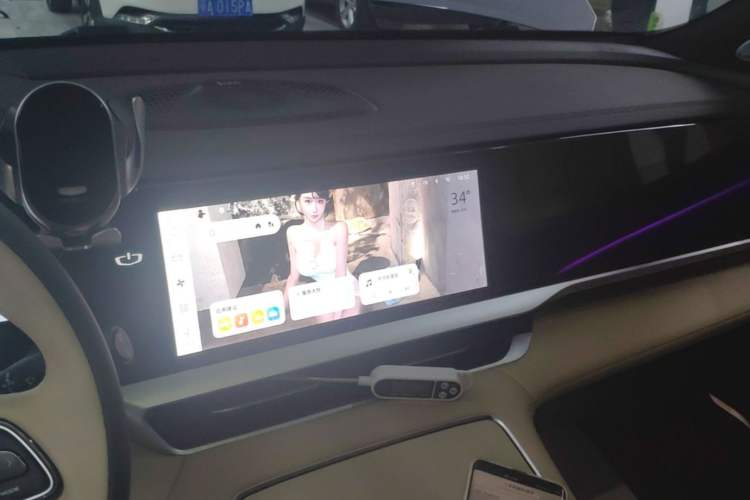 Used Geely Auto Monjaro L 2025 Dongfang Yao 2.0TD Automatic Lanxing Edition Audio And AC Panel