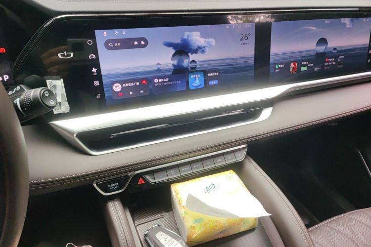 Used Geely Auto Monjaro L 2025 2.0TD Automatic Xingyun Version Audio And AC Panel