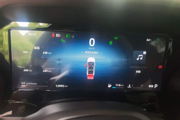 Used Geely Auto Monjaro L 2025 Dongfang Yao 2.0TD Automatic Lanxing Edition Instrument Cluster