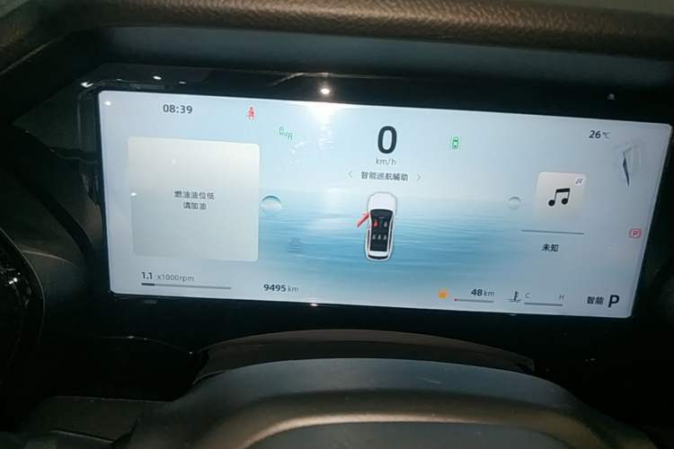 Used Geely Auto Monjaro L 2025 Dongfang Yao 2.0TD Automatic All-Wheel-Drive Wangyue Edition Instrument Cluster