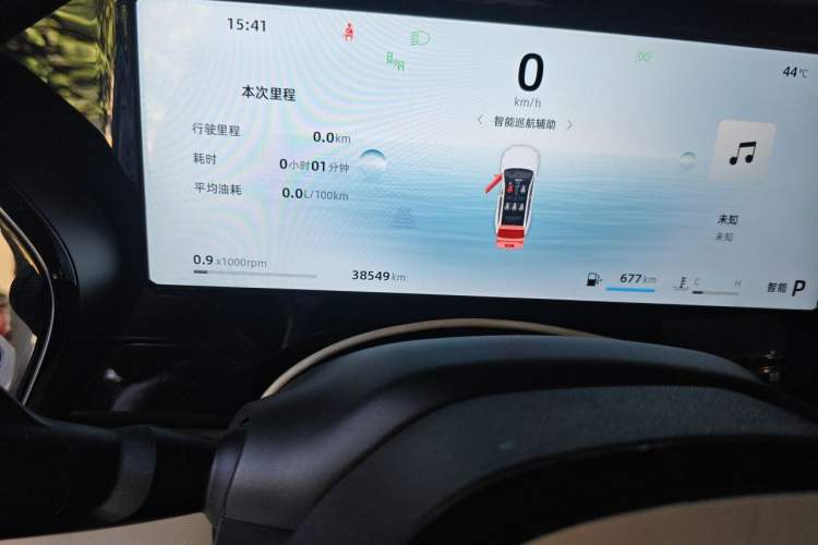 Used Geely Auto Monjaro L 2025 Dongfang Yao 2.0TD Automatic All-Wheel-Drive Wangyue Edition Odometer Close Up