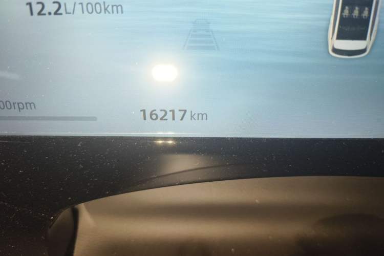 Used Geely Auto Monjaro L 2025 Dongfang Yao 2.0TD Automatic Lanxing Edition Odometer Close Up
