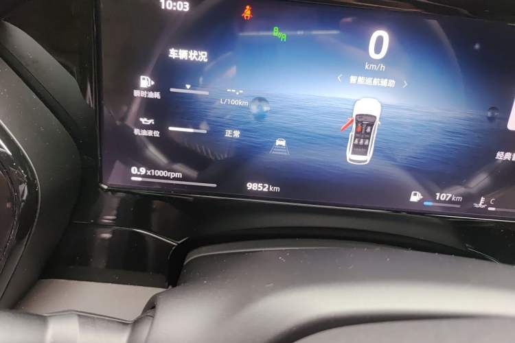 Used Geely Auto Monjaro L 2025 2.0TD Automatic Xingyun Version Odometer Close Up