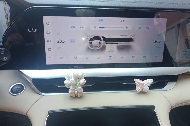 Used Geely Auto Monjaro L 2025 Dongfang Yao 2.0TD Automatic Lanxing Edition Audio And AC Panel