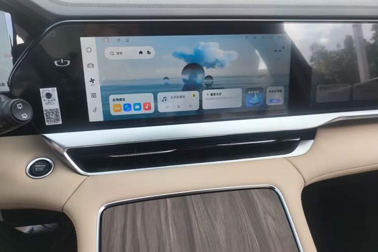 Used Geely Auto Monjaro L 2025 Dongfang Yao 2.0TD Automatic Lanxing Edition Audio And AC Panel