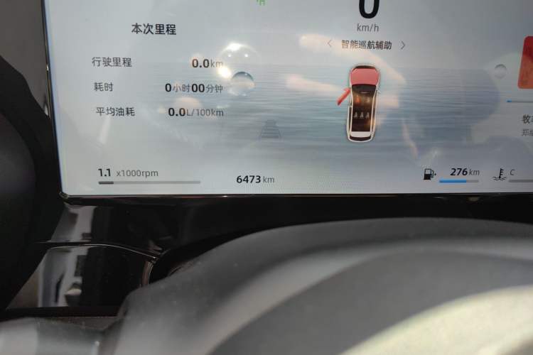 Used Geely Auto Monjaro L 2025 Dongfang Yao 2.0TD Automatic Lanxing Edition Odometer Close Up