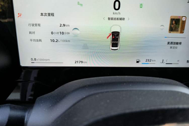 Used Geely Auto Monjaro L 2025 Dongfang Yao 2.0TD Automatic Lanxing Edition Odometer Close Up