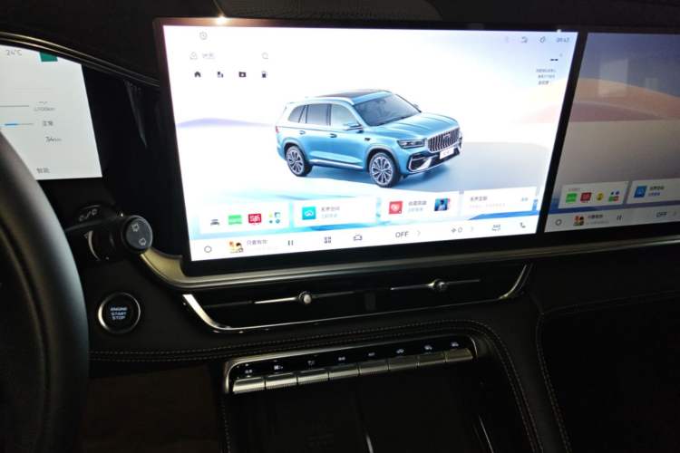 Used Geely Auto Monjaro L 2026 Model 2.0TD DCT Changfeng Yue Shan Edition Audio And AC Panel